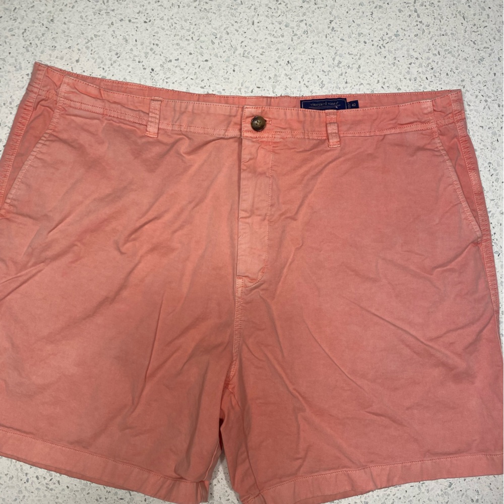 Vineyard Vines 7” Salmon Pink Shorts. Never worn.